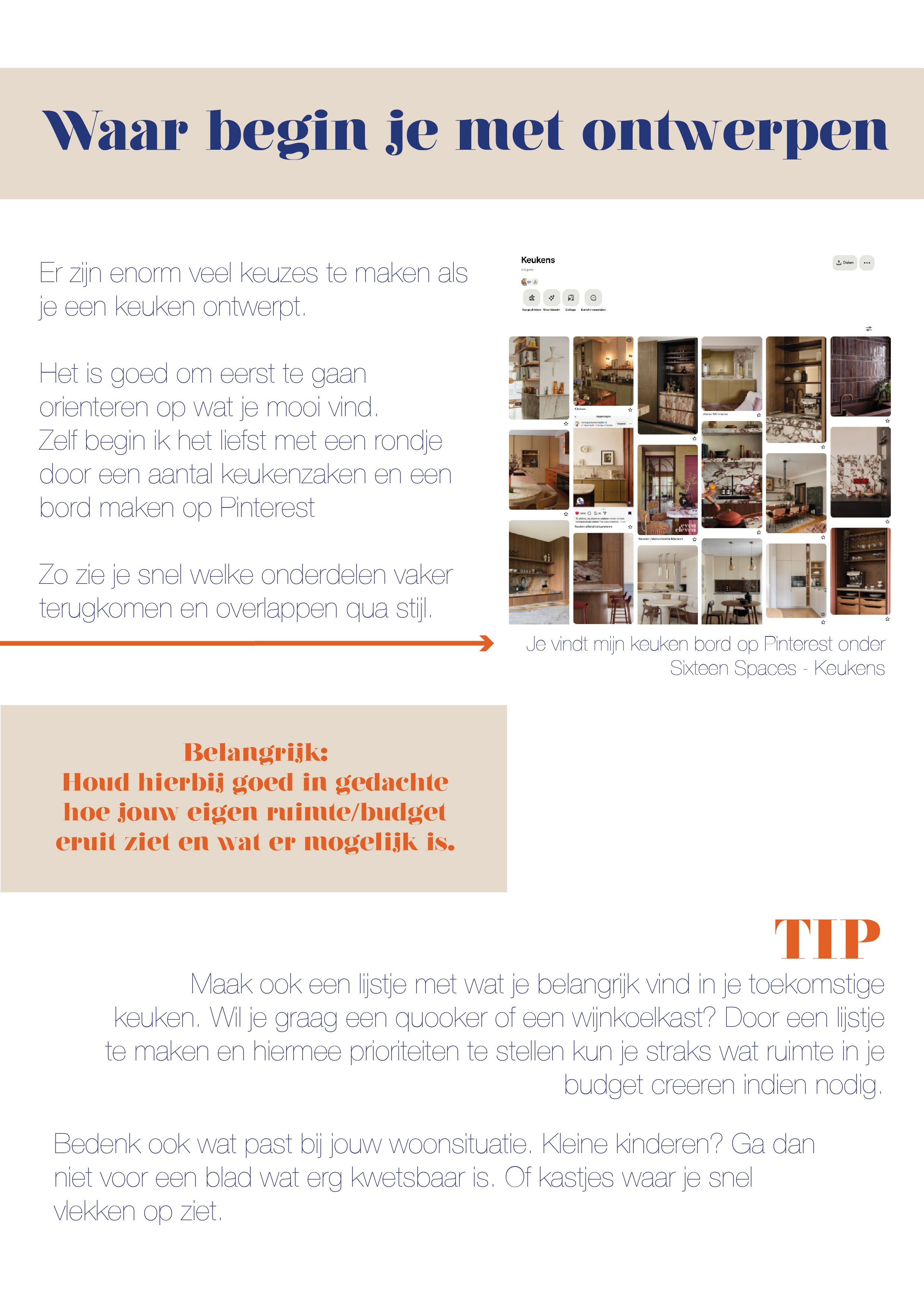 E-guide Keukens